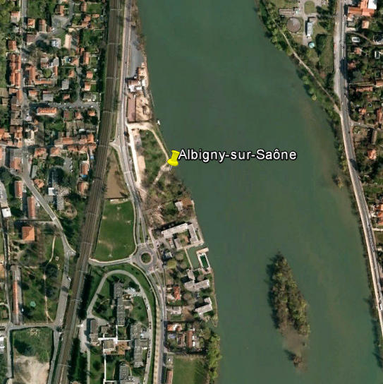 Berges de la Sane  Albigny-sur-Sane