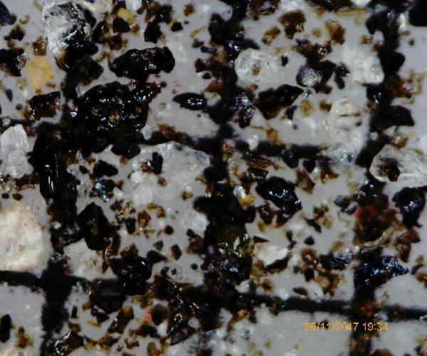 Cendres du volcan Yasur