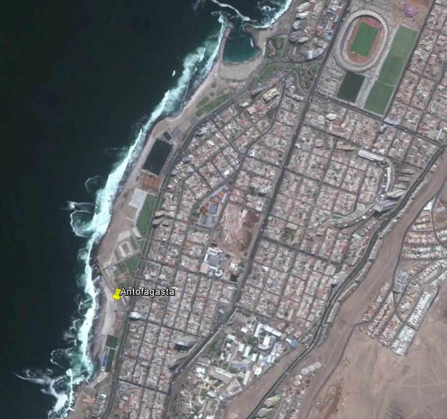 Plage d'Antofagasta