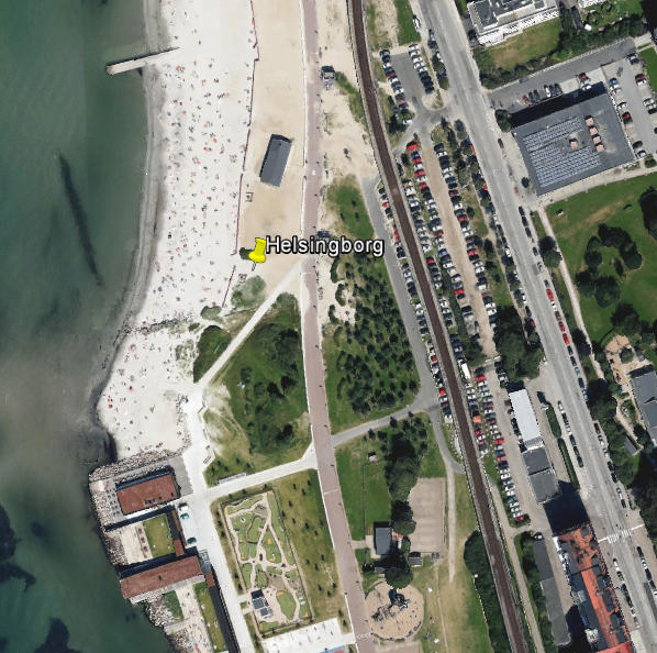 Plage d'Helsingborg