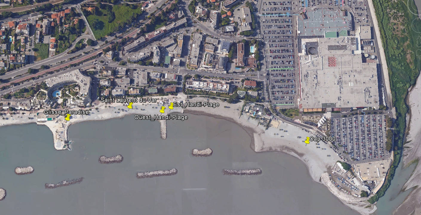 Plage de Saint-Laurent_du-Var