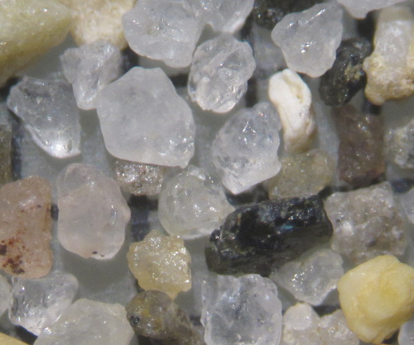 Sable de l'anse du Croton