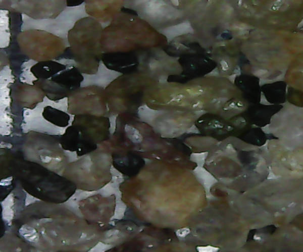 Sable de la plage de Mahabalipuram