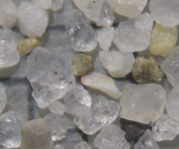 Sable de la plage des Ondes